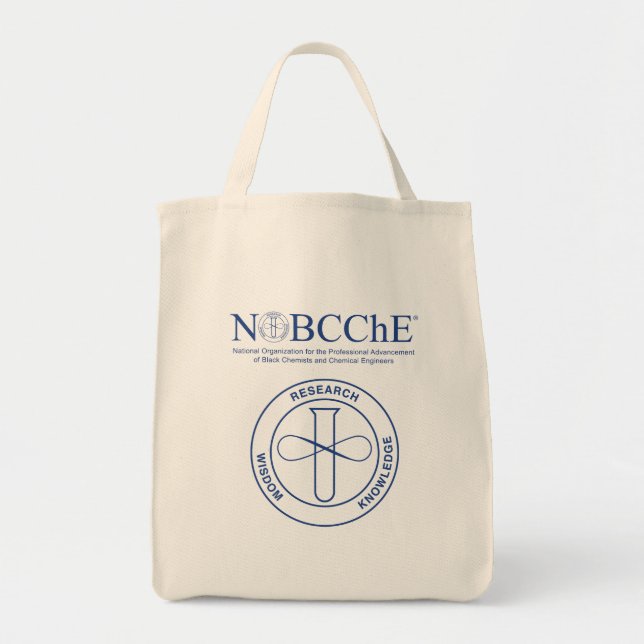 NOBCChE Blue logo Tote Bag (Front)