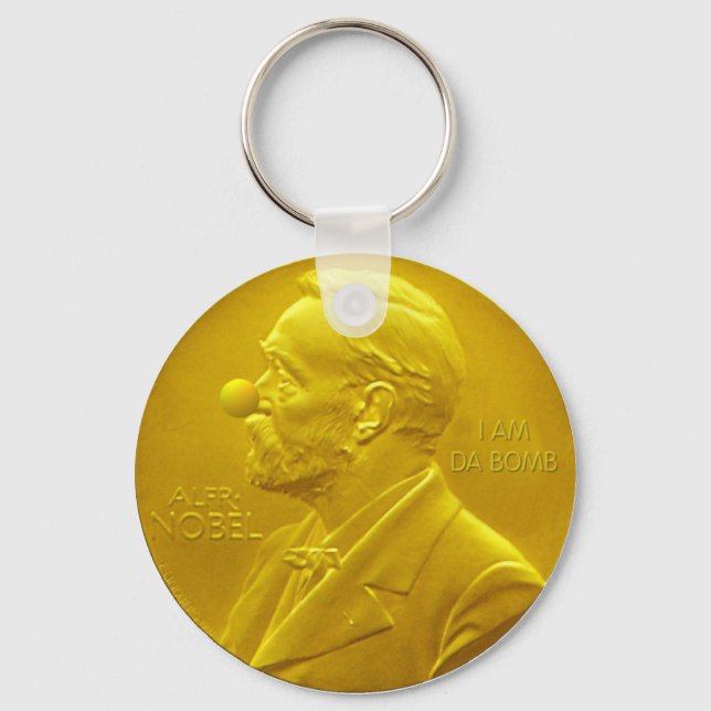 Nobel Peace Prize Keychain (Front)