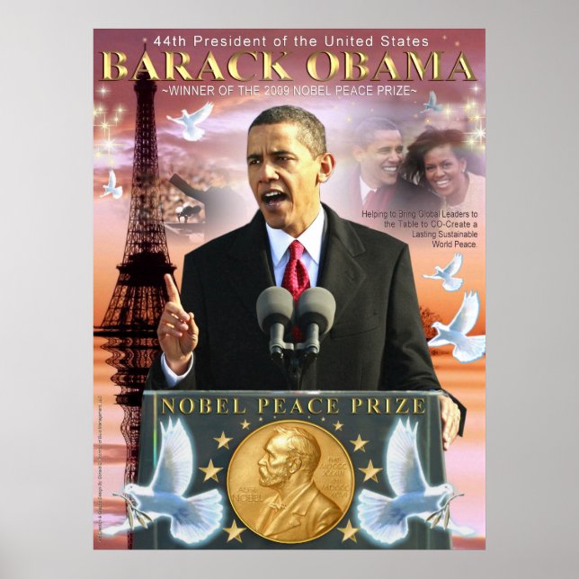 Nobel Peace Prize Laureate - Poster (Front)
