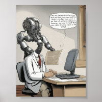 Nobel prize artificial intelligence ai cartoon