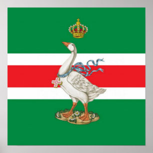 Nobile Contrada dell' Oca (Goose) Palio Poster