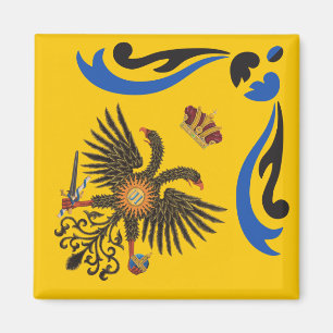 Nobile Contrada dell'Aquila Palio di Siena (Eagle) Magnet