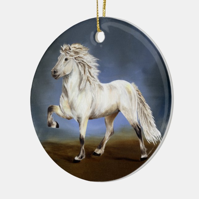 Nobility Ceramic Ornament (Left)