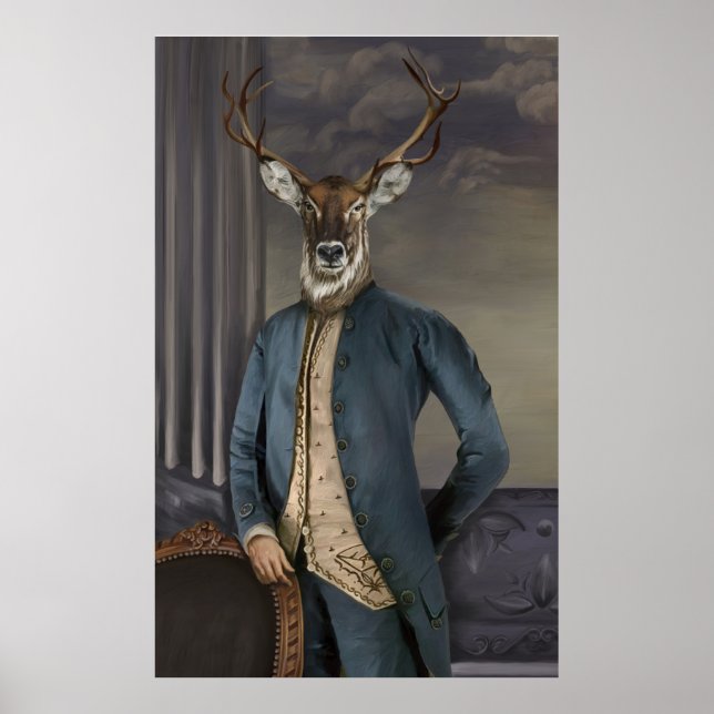 Noble Beasts - Dandy Deer Poster (Front)