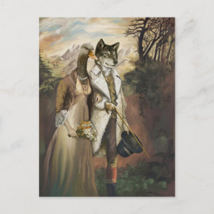 Noble Beasts - Wolf in Sheep's Clothing Postcard