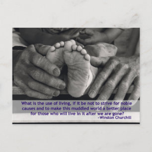 Noble Causes Postcard