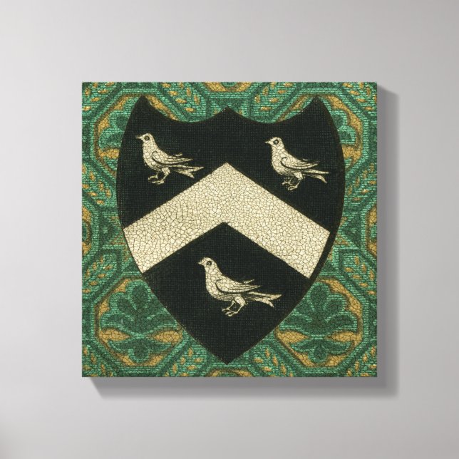 Noble Crest II Canvas Print (Front)