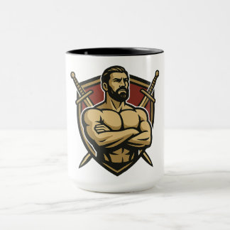 Noble Lion Shield Mug