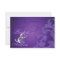 Noble Purple Scroll Purple Swirl Invitation
