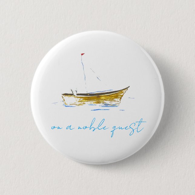 Noble Quest 2 Inch Round Button (Front)