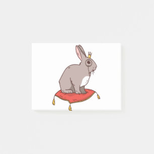 Noble Rabbit Post-it Notes