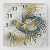 Nobly and Golden Abstract Fantasy Fractal Art