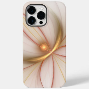 Nobly Copper And Gold Abstract Modern Fractal Art Case-Mate iPhone 14 Pro Max Case
