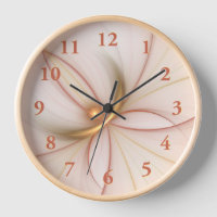 Nobly Copper And Gold Abstract Modern Fractal Art