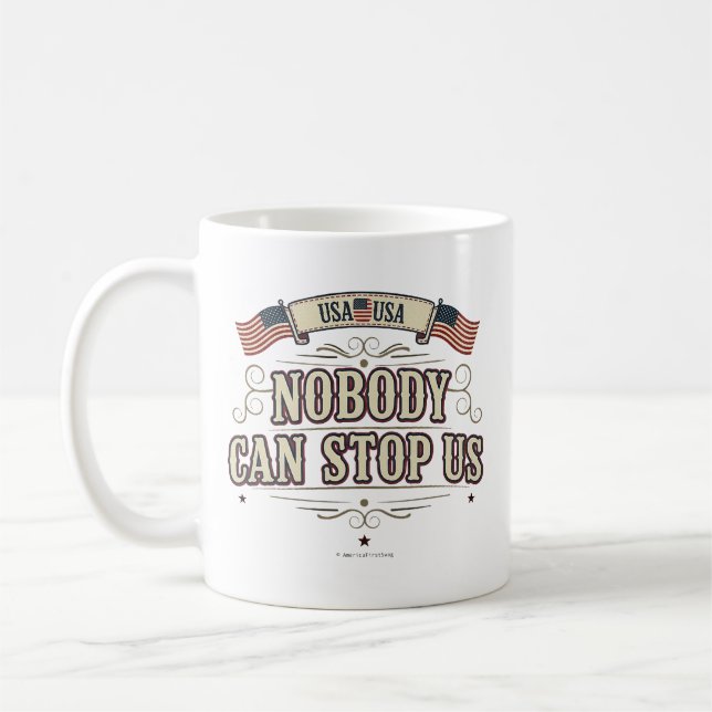 Nobody Can Stop Us - Mug (Gauche)