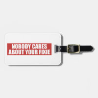 Nobody Cares About Your Fixie