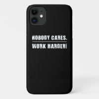 Nobody Cares Work Harder Motivational Ness Workout