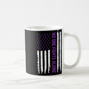 Nobody Fligt Alone Purple Ribbon Heimerheimer's Aw Coffee Mug