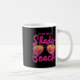 Nobody Like A Shady Beach I Vintage Design Traveli Coffee Mug