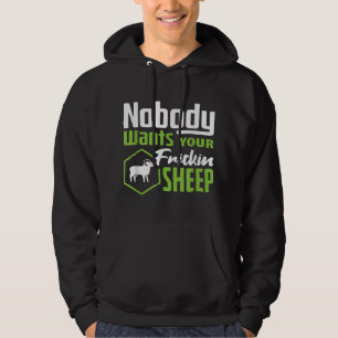 Nobody Wants Your Sheep Settlers Board Game Night  Hoodie
