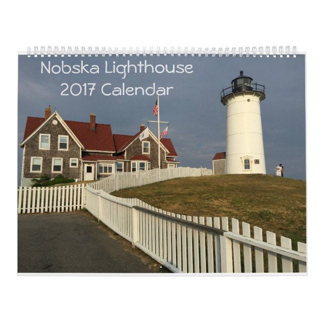 Nobska Lighthouse 2017 Calendar (Cover)