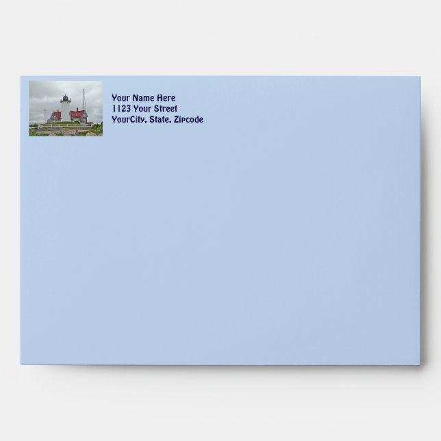 Nobska Point Lighthouse Envelope (Front)