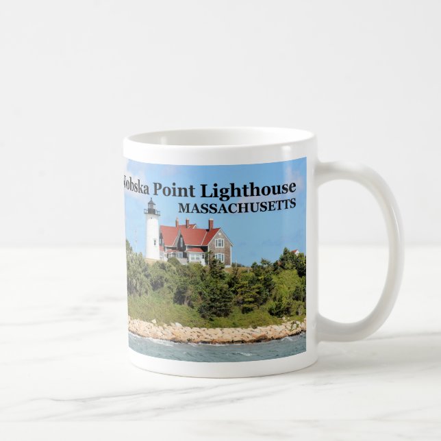 Nobska Point Lighthouse, Massachusetts Mug (Right)