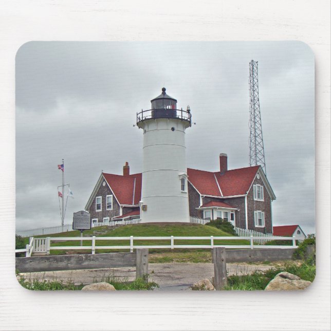Nobska Point Lighthouse Series Mouse Pad (Front)
