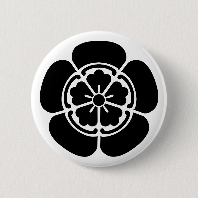 Nobunaga Oda 2 Inch Round Button (Front)