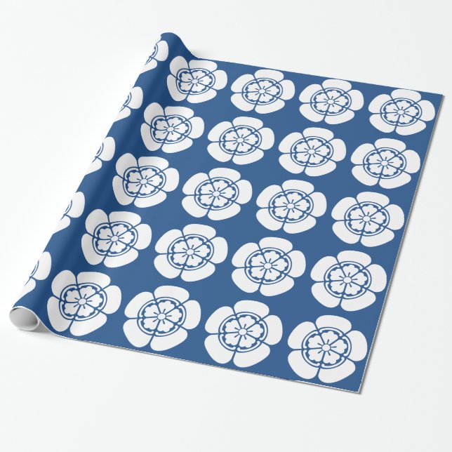 Nobunaga Oda Wrapping Paper (Unrolled)