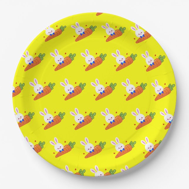 Nobunny Paper Plate (Front)