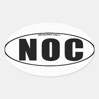 Nocatee - Neighbourhood (qty 4) Oval Sticker