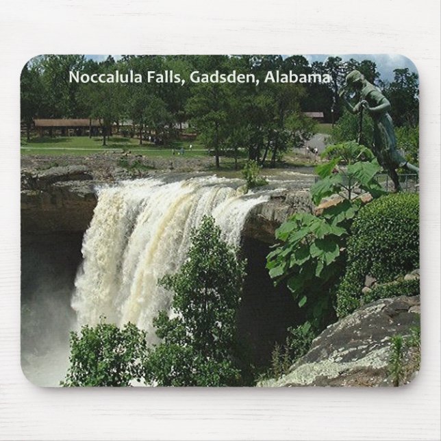 Noccalula Falls, Gadsden, Alabama Mouse Pad (Front)