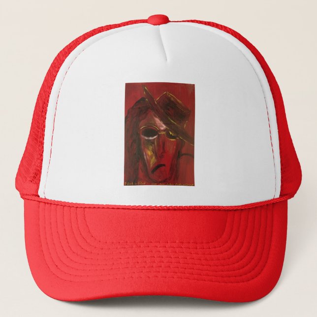 nock in red trucker hat (Front)