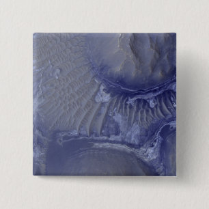 Noctis Labyrinthus formation on Mars 2 Inch Square Button