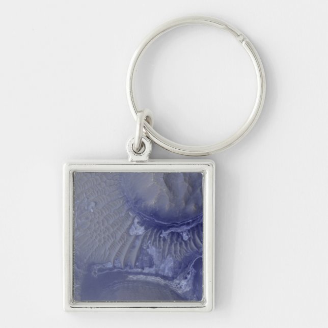 Noctis Labyrinthus formation on Mars Keychain (Front)