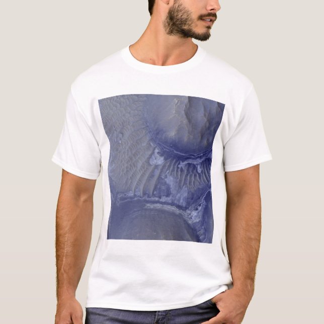 Noctis Labyrinthus formation on Mars T-Shirt (Front)