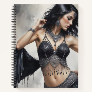 Nocturnal Belly Dancer Notebook