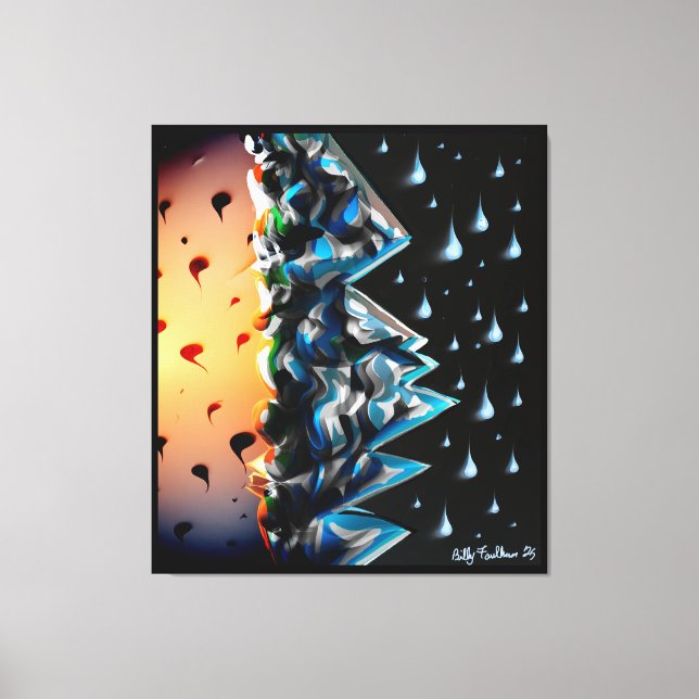 Nocturnal Canvas Print (Front)