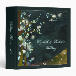 Nocturnal Elven Forest Wedding Planner Binder