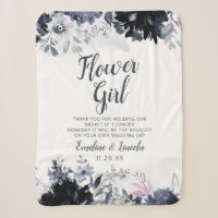 Nocturnal Floral To the Flower Girl Quote