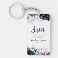 Nocturnal Floral To the Sister Quote