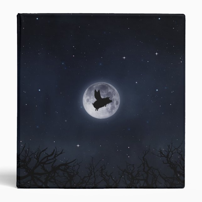 nocturnal flying pig binder (Front)
