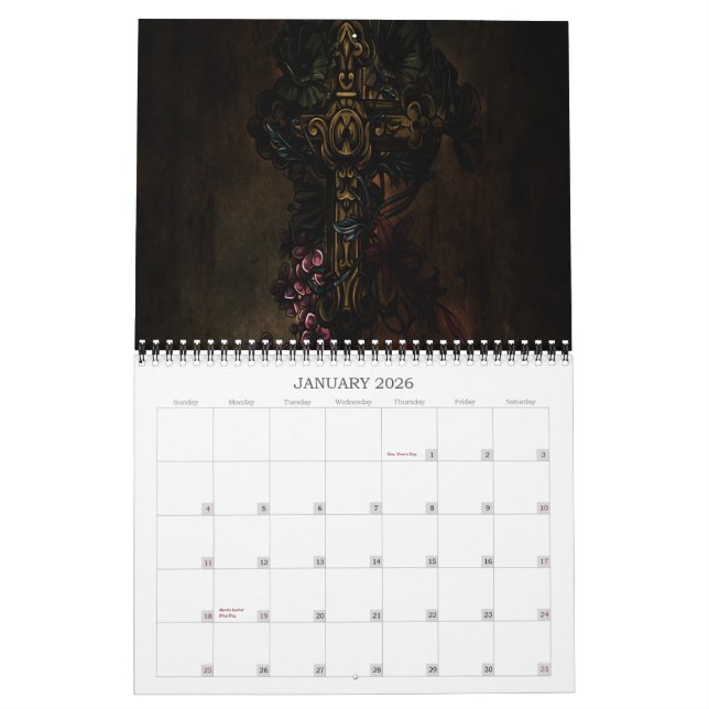 Nocturnal Graphx 2013 Calendar (Jan 2026)