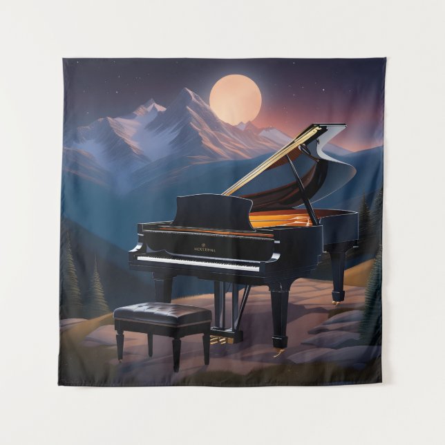 Nocturnal Prelude #3 Tapestry (Front)