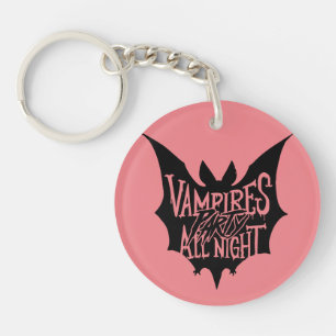 Nocturnal Revelry: Vampire's Halloween Bash Keychain