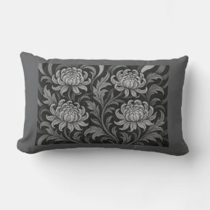 Nocturne Blooms Lumbar Pillow