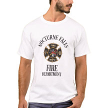 Nocturne Falls Fire Department Tee