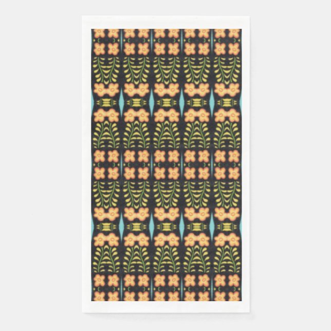 NOCTURNE Guest Towel Paper Napkins (Front)