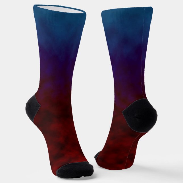 Nocturne of the Hollow Flame Socks (Angled)